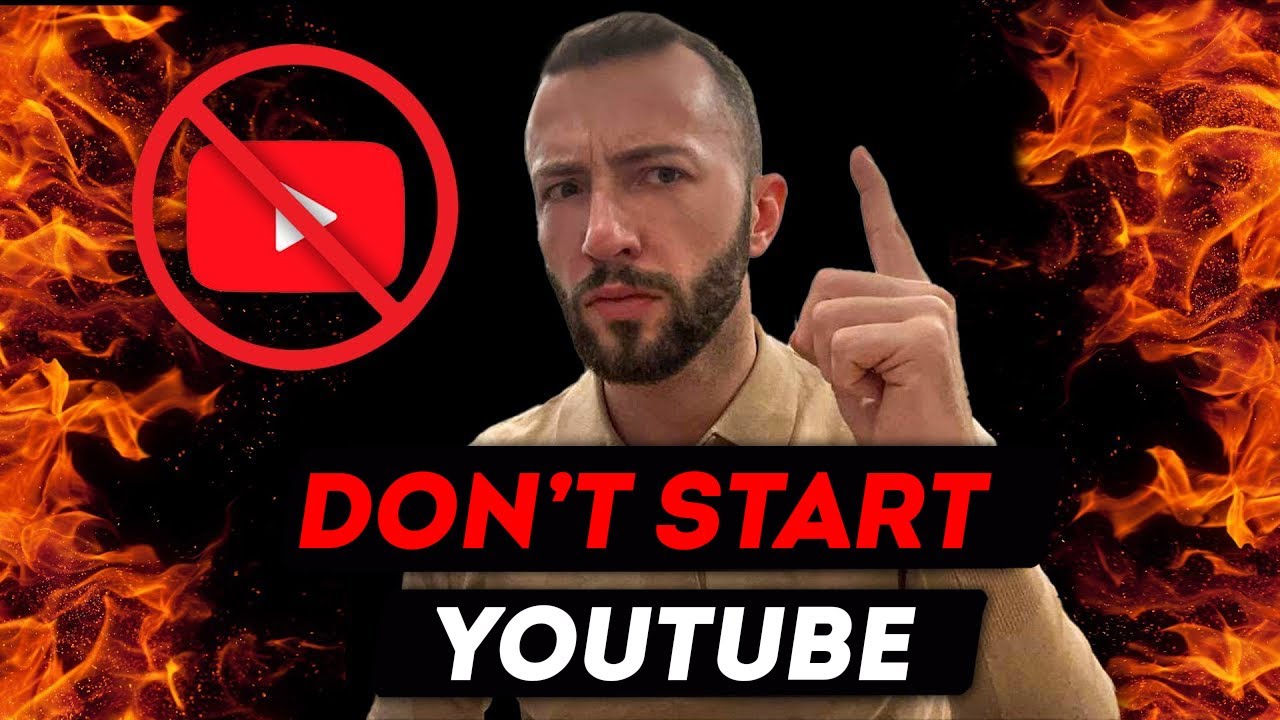 Why You Should NOT Start YouTube in 2024 - YouTube