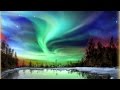Релакс видео Северное сияние HD - музыка для релакса. Relaxing video Nothern Lights HD