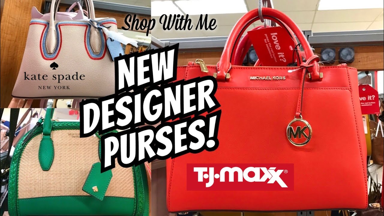 TJ MAXX Shop With Me DESIGNER Handbags | PURSE SHOPPING | MICHAEL KORS Kate  Spade & More! - YouTube
