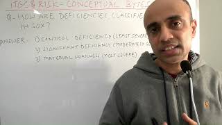 IT with Varun Vohra - ITGC & Risk - Conceptual Bytes - SOX Deficiencies Classification