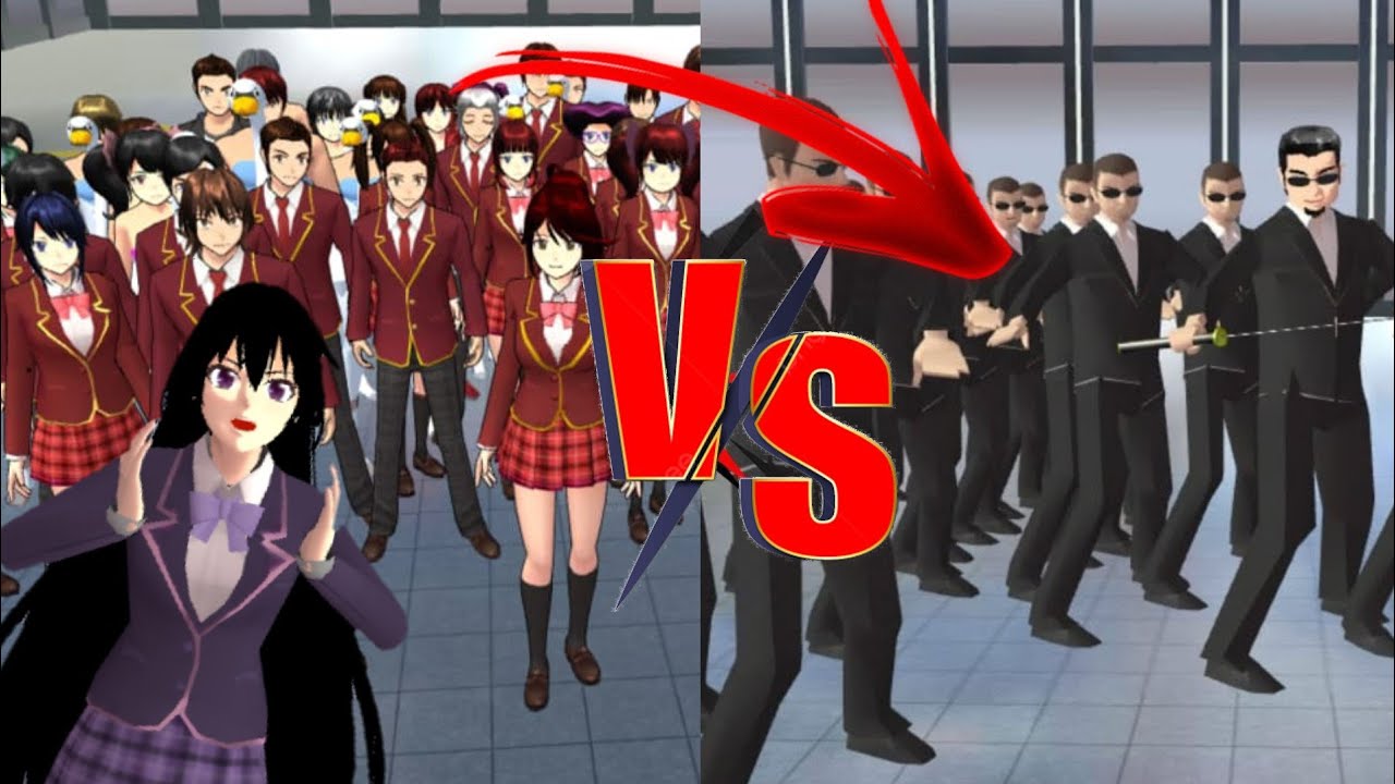 حبست اصحابي عند الياكوزا بس النهاية صادمة! لا يفوتكم!! sakura school simulator