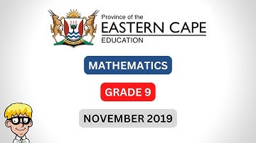 November Exam Grade 9 Maths