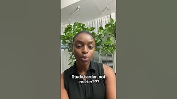 STUDY HARDER NOT SMARTER?? #studytok #studywithme #ai #studentlife #studyhack #study #college #viral