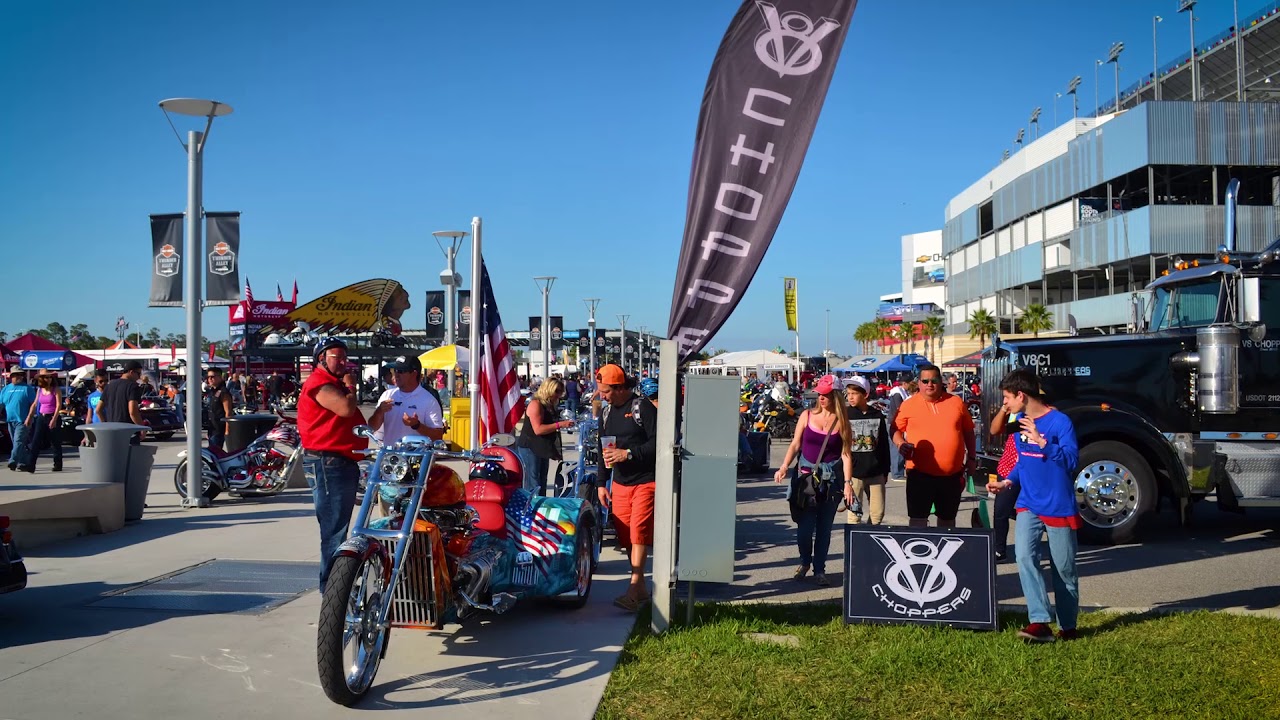 Daytona Track Day V8 Choppers YouTube