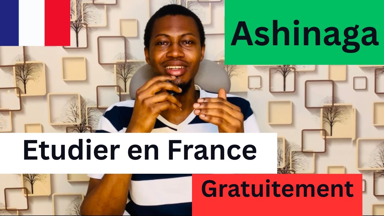 La bourse d'étude de l'Initiative d'Ashinaga pour l'Afrique || Etudier en France 🇫🇷