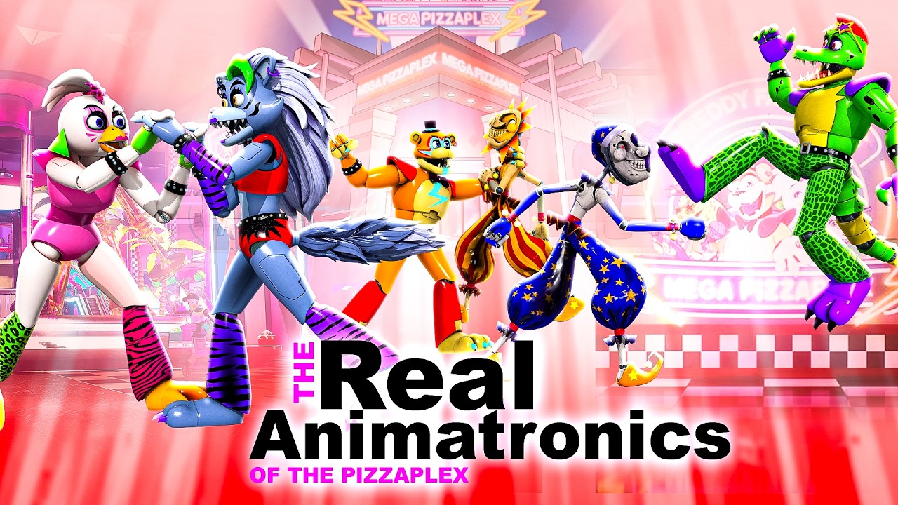 FNAF Security Breach GLAMROCKS REALITY SHOW React with Roxanne Wolf and Gregory