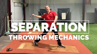 Hip to Shoulder Separation for Throwing and Pitching