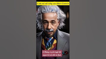 5 câu nói nổi tiếng của Albert Einstein và ý nghĩa sâu sắc đằng sau #short #shorts