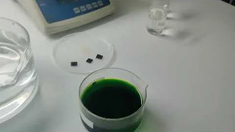 Pick up Graphene/PMMA from copper Etchant