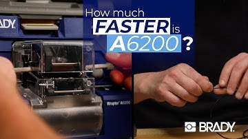 Wraptor A6200 vs. Wire wrapping by hand | Brady