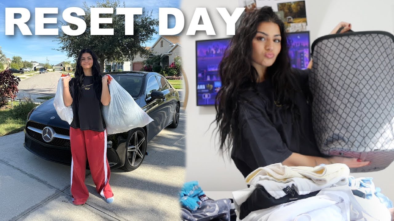 ДЕНЬ ПЕРЕЗАГРУЗКИ || очень нужная уборка (машина + комната)