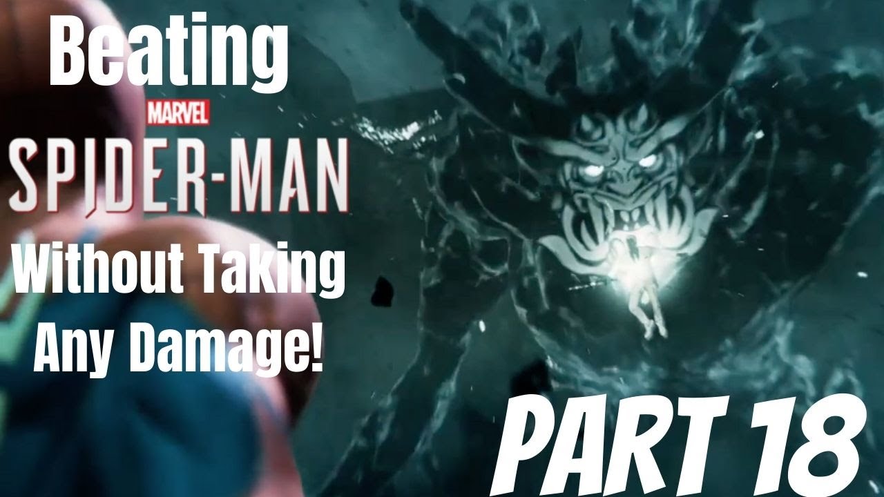 MR NEGATIVE DEMON BOSS FIGHT| Beating Spiderman PS4 Without Taking Any Damage- PART 18