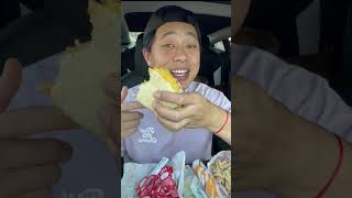 Taco Bell Cheesy Gordita Crunch #shortvideo #shorts #asmr #mukbang #food #short #shortsvideo #eating