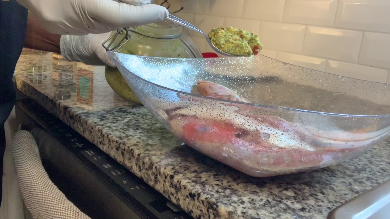 How To Cook Haitian Steam Fish (sauce Poisson) YouTube