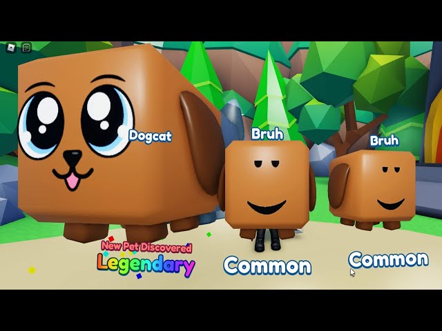 Roblox Mining Simulator 2 - SECRET Dogcat Limited Legendary Pet