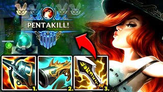 MISS FORTUNE TOP IS SECRETLY A BROKEN TOPLANER (PENTA KILL) - S13 Miss Fortune TOP Gameplay Guide