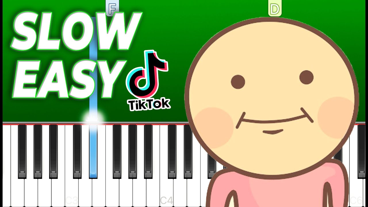 The cuppy cake song Easy Piano Tutorial YouTube