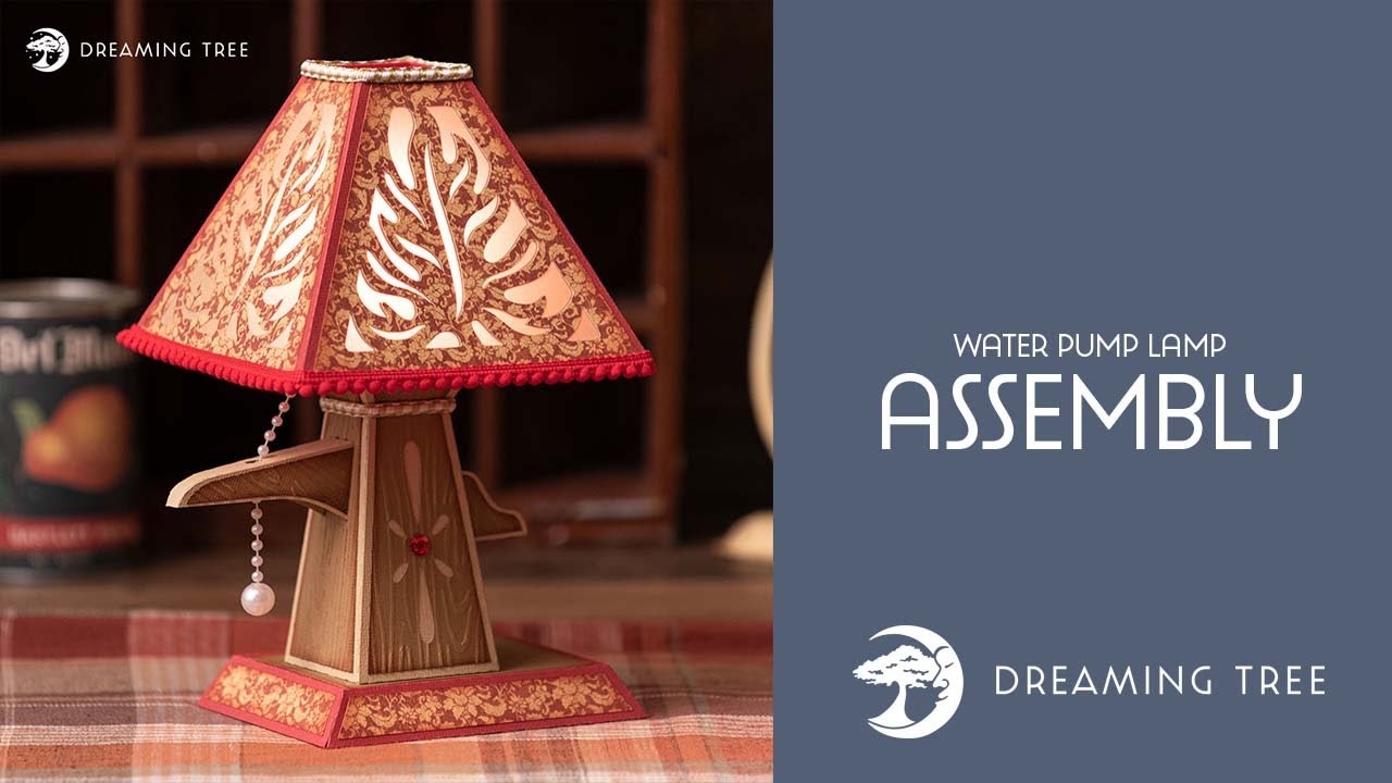 Svg File Water Pump Lamp Assembly Tutorial Lamp Water Pumps Tutorial