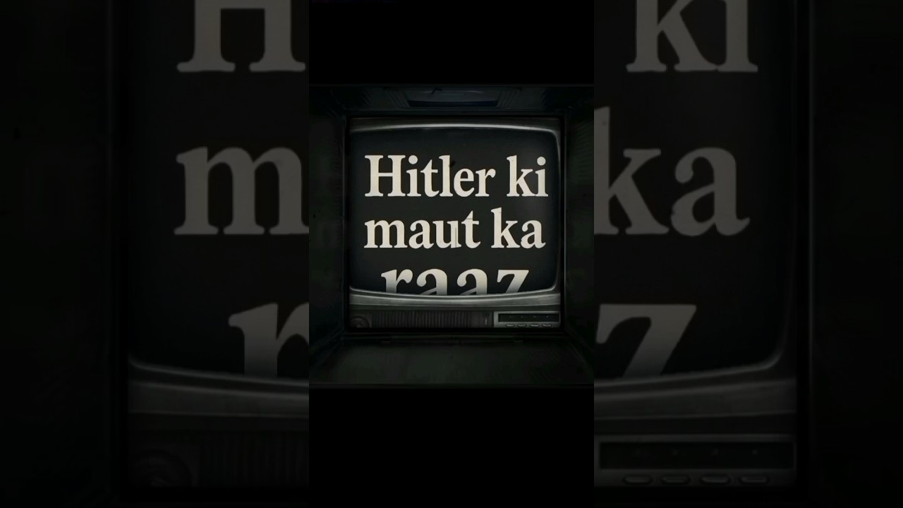 “Hitler Ki Maut Ka Raaz – Kya Wo Zinda Bach Gaya Tha?” 