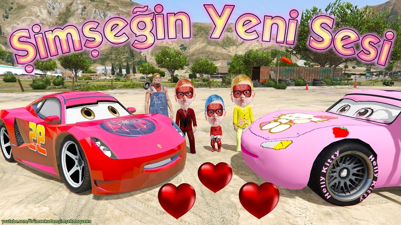 Simsek Mcqueen Yeni Sesine Kavustu Yagmur Orumcek Cocuk Ve Bebek