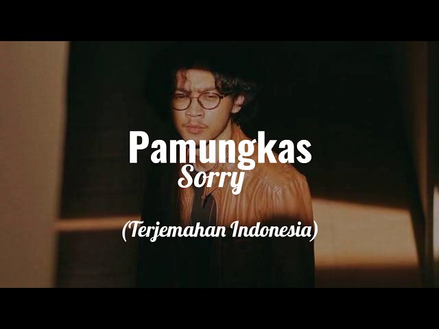 Pamungkas - Sorry Dan Terjemah Indonesia (lirik) class=