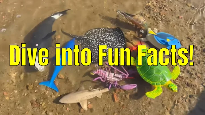 Ocean Creatures Fun Facts! Learn with Toy Animals for Kids 🐠 thumbnail
