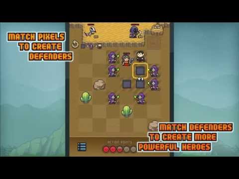 Pixel Defenders Puzzle - Official Trailer (Android)