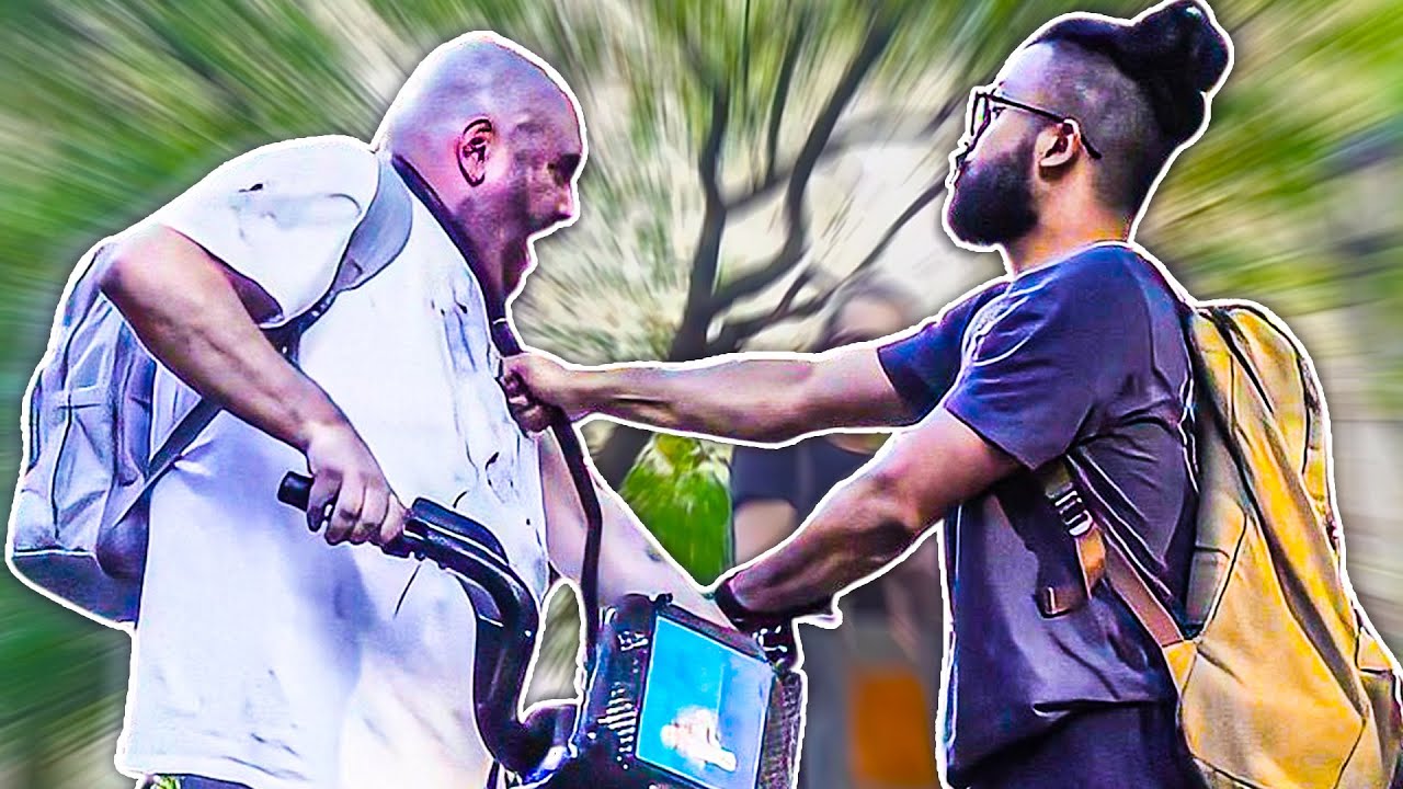 YouTuber Steals From The Homeless For Views