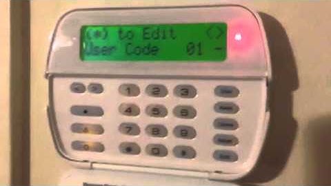 DSC power series adding and deleting user codes