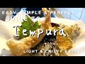 Tempura Recipe | Tempura Batter Recipes “with Egg” & “with No Egg” | Japanese Cooking