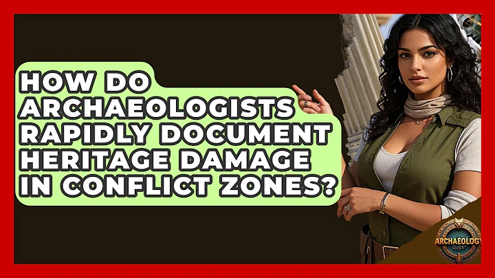 How Do Archaeologists Rapidly Document Heritage Damage In Conflict Zones? - Archaeology Quest