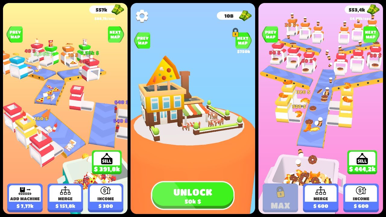 Fast Food Factory Mobile Gameplay Android - YouTube