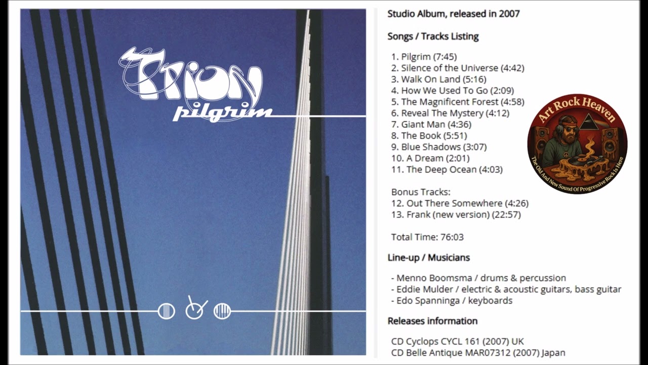 Trion(Netherlands)-Pilgrim(2007)-Pilgrim, (Symphonic Prog) adlı videoyu YouTube'da izle Trion(Netherlands)-Pilgrim(2007)-Pilgrim, (Symphonic Prog) adlı videoyu YouTube'da izle