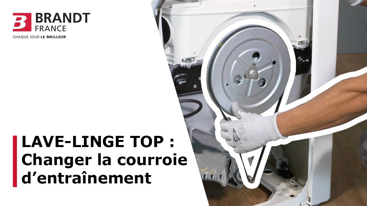 Changer Courroie Machine A Laver