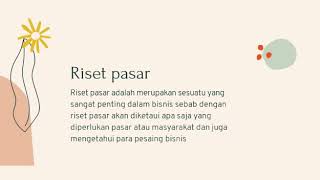 Tugas UTS pemasaran jasa (Riset pasar dan produk) #uwgm