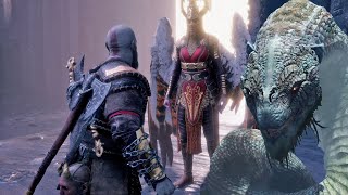 Sigrun tells Kratos what happened to the realms & The World Serpent  GOD OF WAR: RAGNAROK VALHALLA