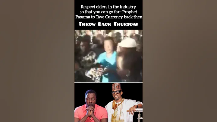 Throw Back Thursday, Pasuma Advise To Taye currency  #pasuma #tayecurrency #obaztv #duet #oganlatv