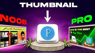 How to Make YouTube Thumbnails on Mobile | PixelLab Tutorial 2025🔥