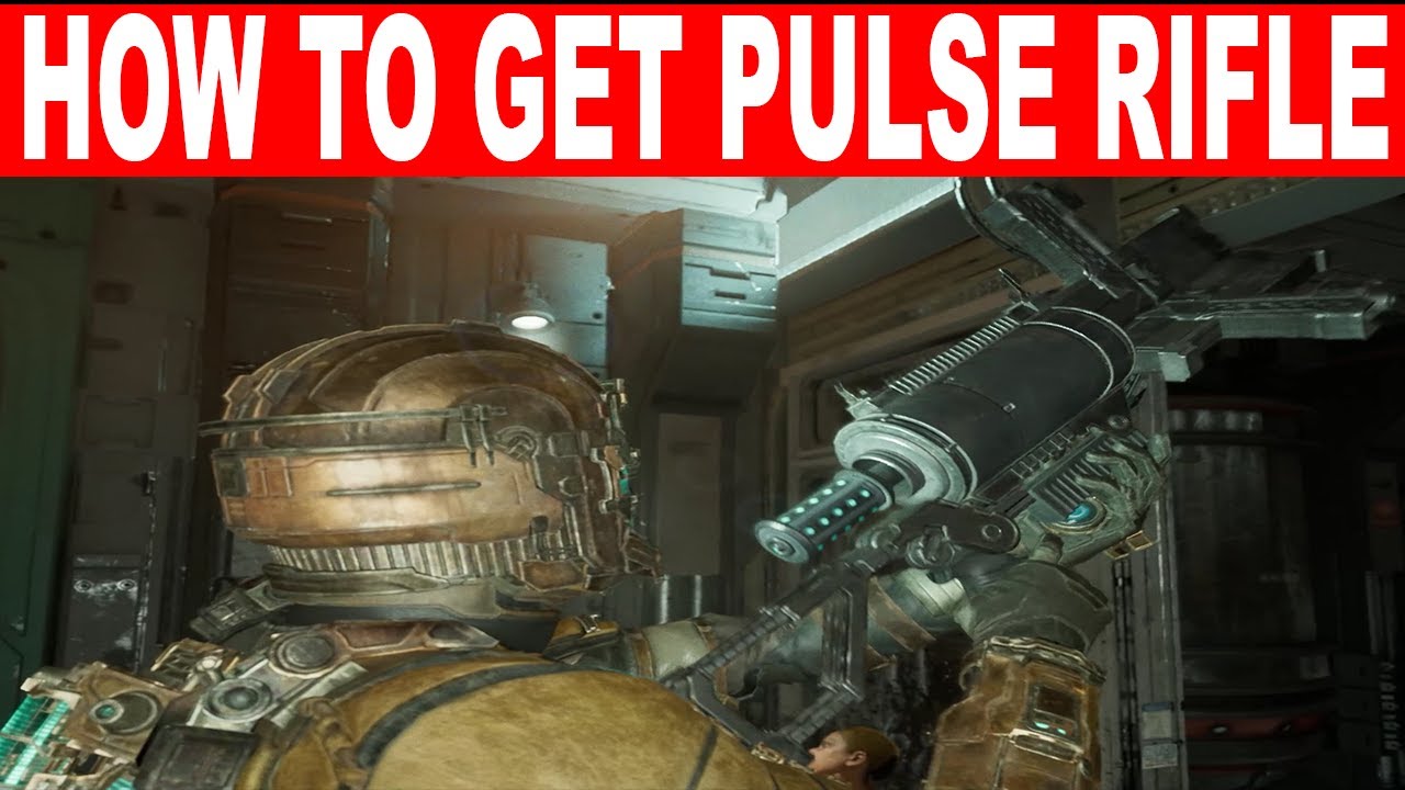 Dead Space Remake HOW TO GET PULSE RIFLE Weapon - YouTube