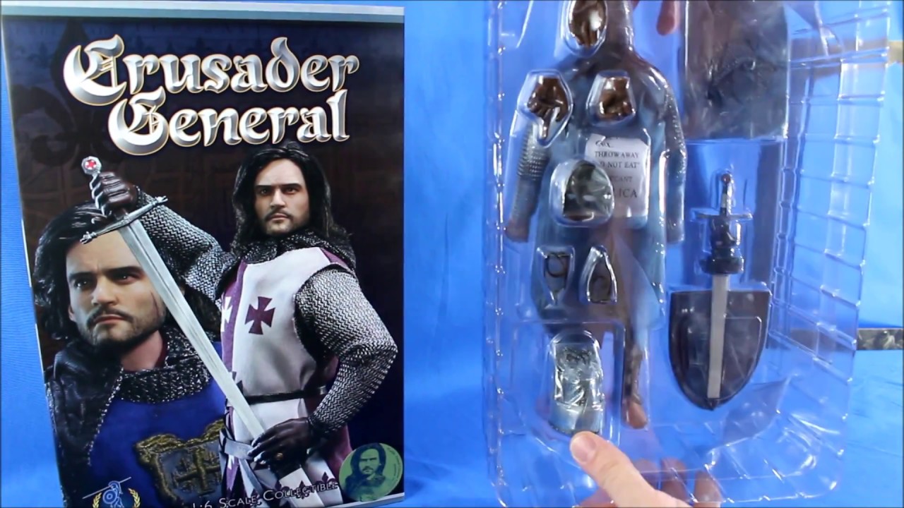 Pangaea Toys Crusader General Jerusalem Version 1/6 Scale Figure