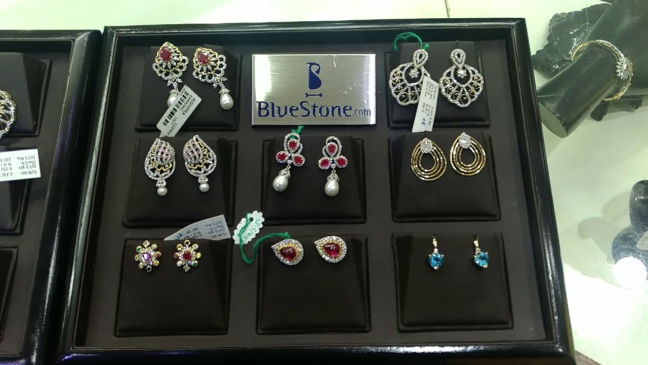 Bluestone.com diamonds pendant set collection - YouTube