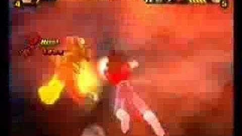 DBZ BT3 - SSJ4 Vegeta vs Red Potara SSJ4 Goku