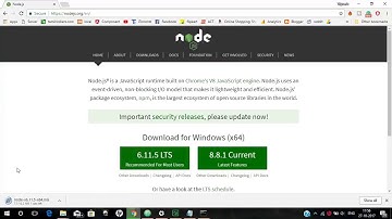 How to install node js and setup Angular 4
