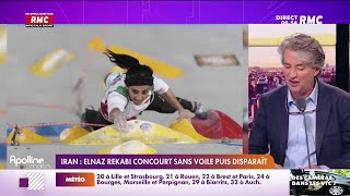 Elnaz Rekabi, championne iranienne d'escalade, a concouru sans son voile