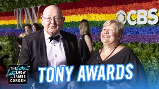 James Corden's Parents Conquer the 2019 Tony Awards