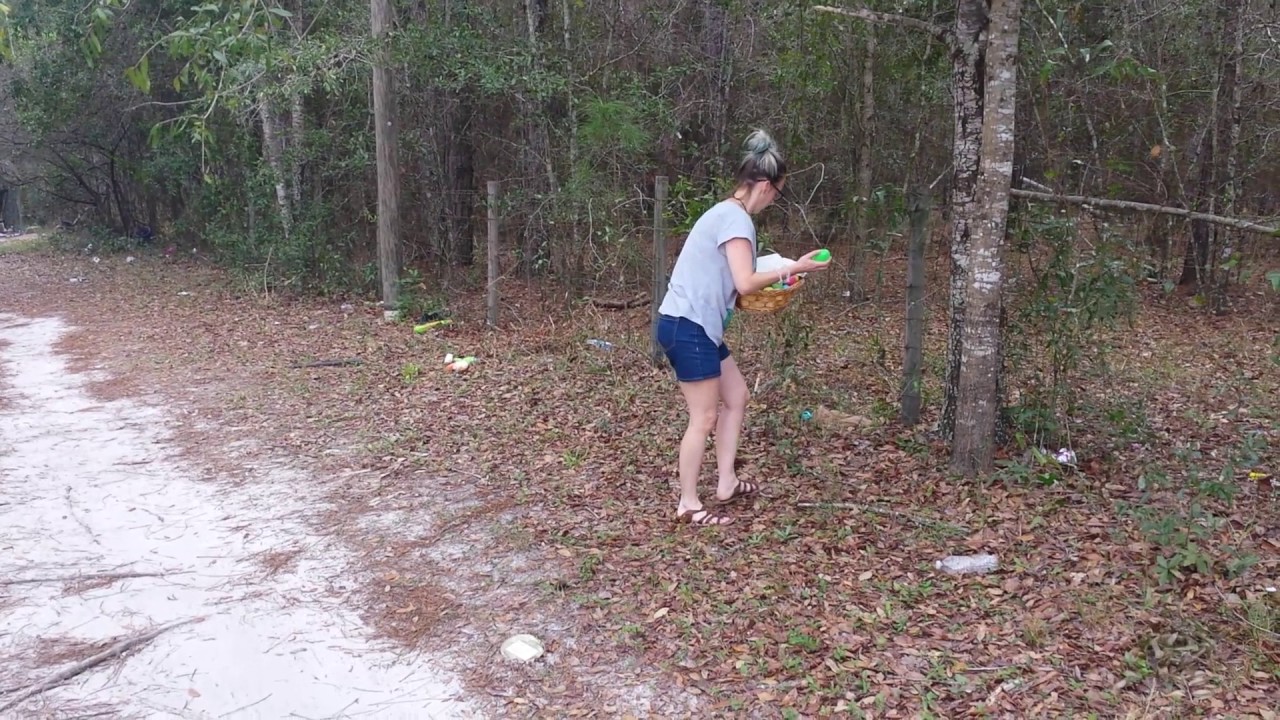 Spreading Fertility Eggs for our Ostara Egg hunt