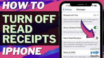iOS 17: How to Turn Off Read Receipts on iPhone
