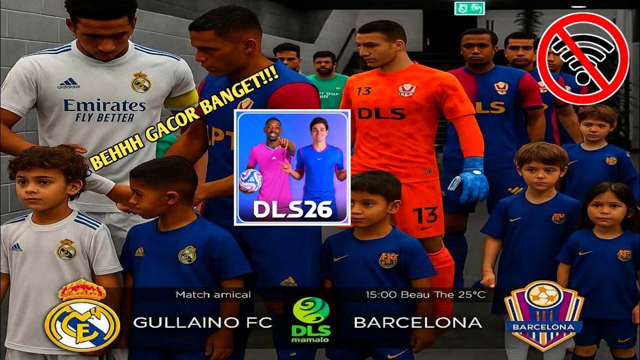 Wihh Ini Baru GAME BOLA DLS 26 ANDROID OFFLINE TERBARU