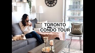 Toronto Condo Tour | 1Bed + Den 700 sq/ft (Parklawn, Lakeshore)