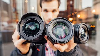 The Ultimate Street Photo Lens Test 14mm f/1.8 VS 35mm VS 85mm - Which Lens is The Best